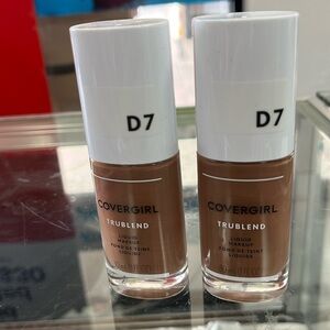Covergirl truBlend Liquid Makeup d7 soft sable 1.0 fl oz 2pcs set